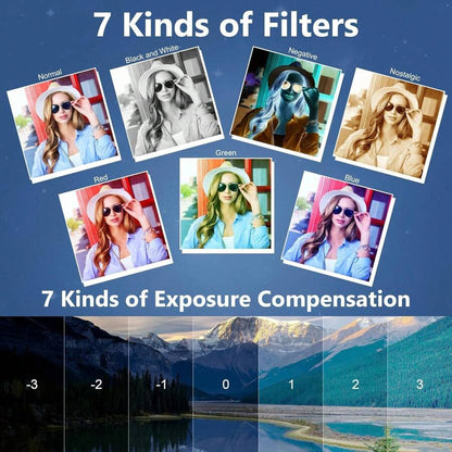 4K Foldable Digital Camera | Retro Y2K